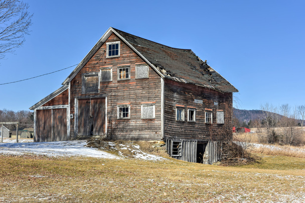 Terk edilmiş çiftlik - Vermont - Fotoğraf, Görsel