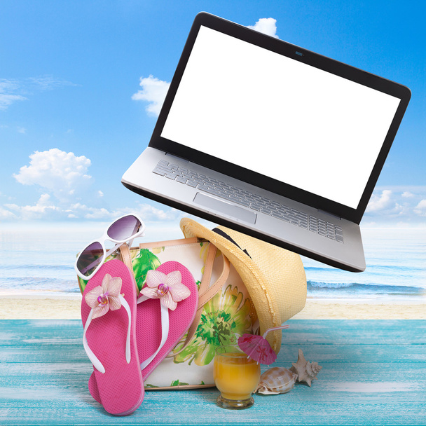 Summer Holidays on Beach - Foto, imagen
