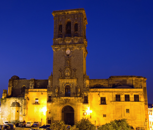Santa Maria de la ascuncion in der Abenddämmerung - Foto, Bild
