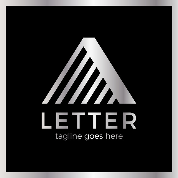 Letter A Line Logo - Vector, afbeelding