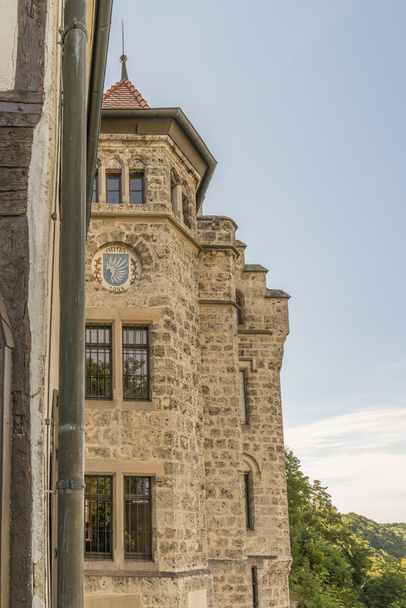 Lichtenstein Castle and auxiliary building with tower - Photo, Image