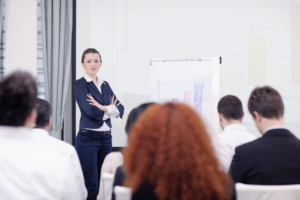 Business woman giving presentation - Photo, Image