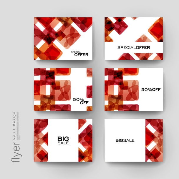 abstract background vector brochure template. Flyer Layout - Vector, Image
