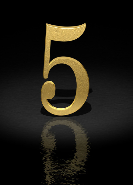 5-ös szám - Fotó, kép