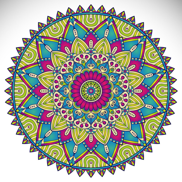 Vector indian Mandala - Vector, Imagen