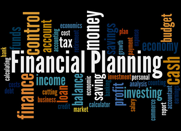 Planification financière, concept de nuage de mots 4
 - Photo, image