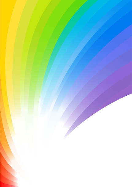 Vector rainbow background - Vector, Image