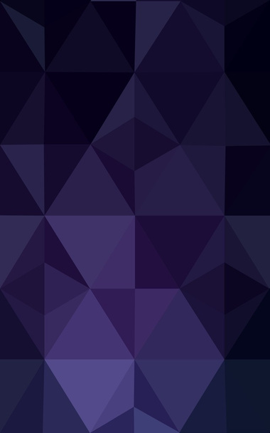 Padrão de design poligonal roxo escuro, que consistem em triângulos e gradiente no estilo origami
. - Foto, Imagem