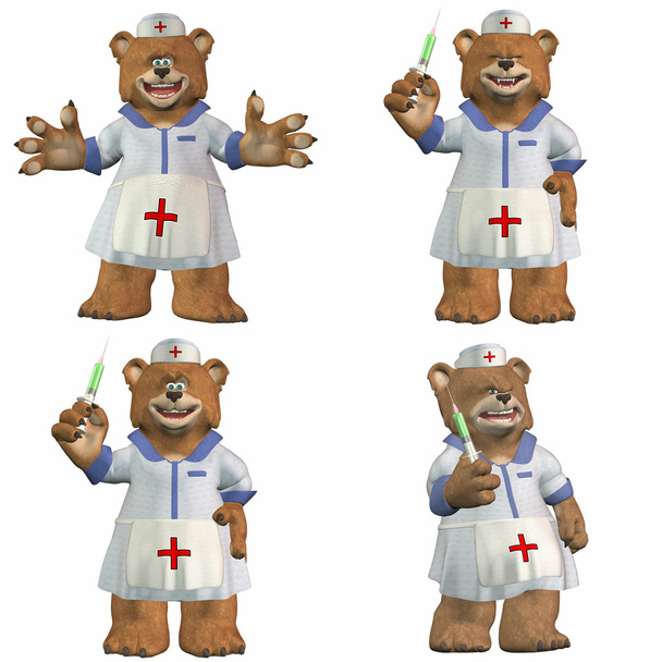 Nurse Bear Pack - 2of2 - Photo, Image