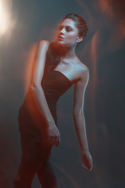 Fashion portrait of a young posing woman - Fotografie, Obrázek