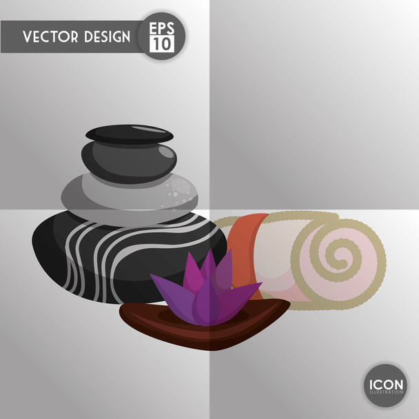 lázeňské centrum designu - Vektor, obrázek