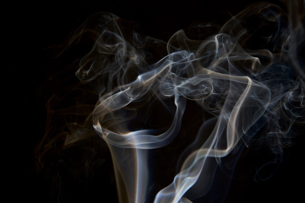 Smoke abstract dark background - Zdjęcie, obraz