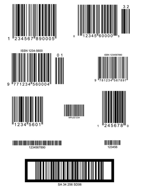 Barcode - Vector, afbeelding