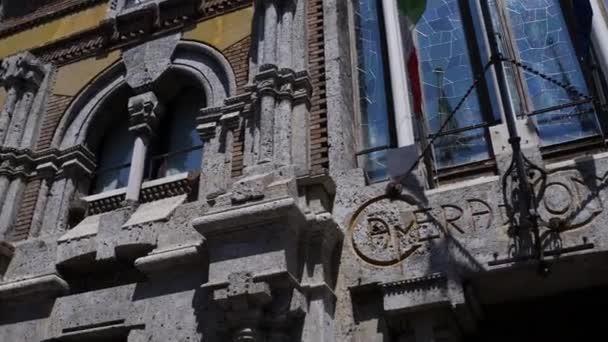 マントヴァ、イタリアの古い建物 - 映像、動画