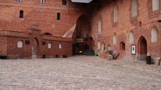 Kasteel van de Teutoonse Orde in Malbork, Polen - Video