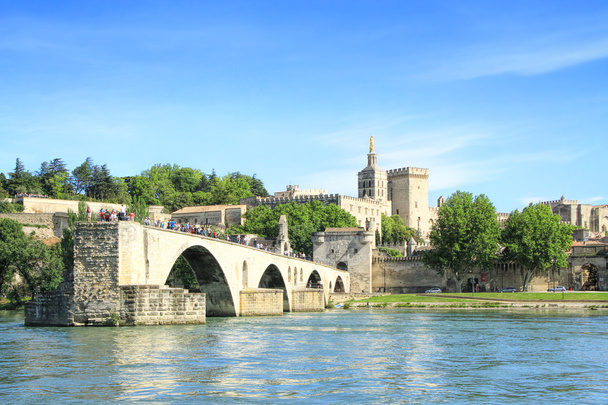 St.-benezet most v Avignonu, Francie - Fotografie, Obrázek