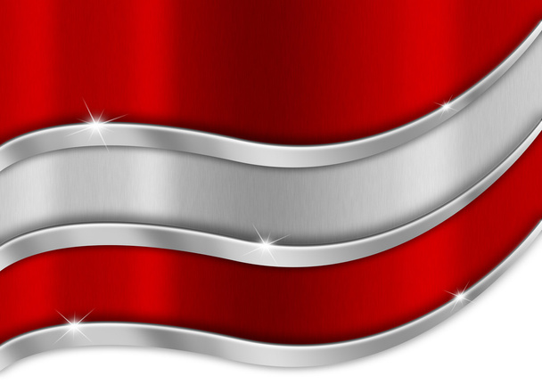 Austria Bandiera in metallo
 - Foto, immagini