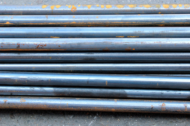 Las tuberías de acero
 - Foto, imagen