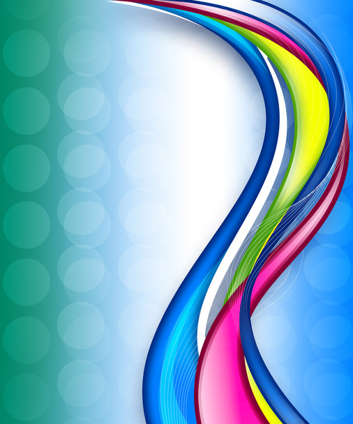 Colourful abstract illustration background - Photo, Image