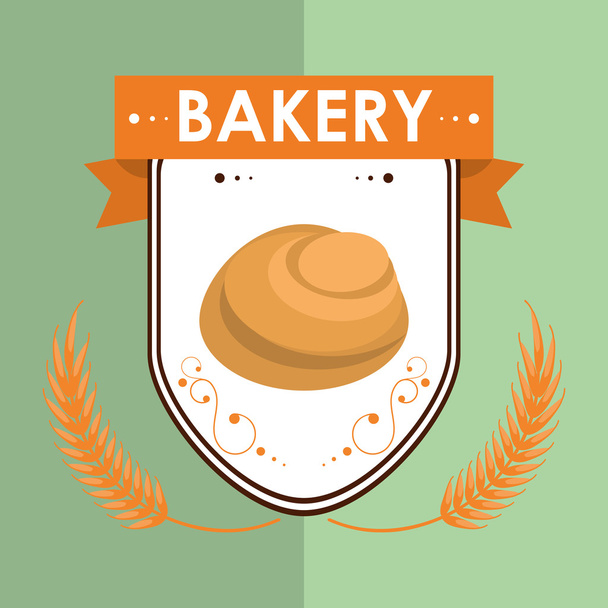дизайн иконки пекарни
 - Вектор,изображение