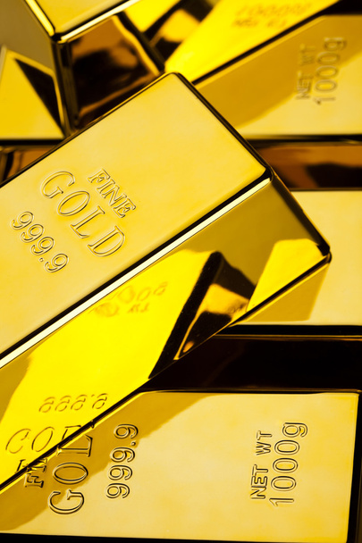 Stack of gold bar - Photo, Image