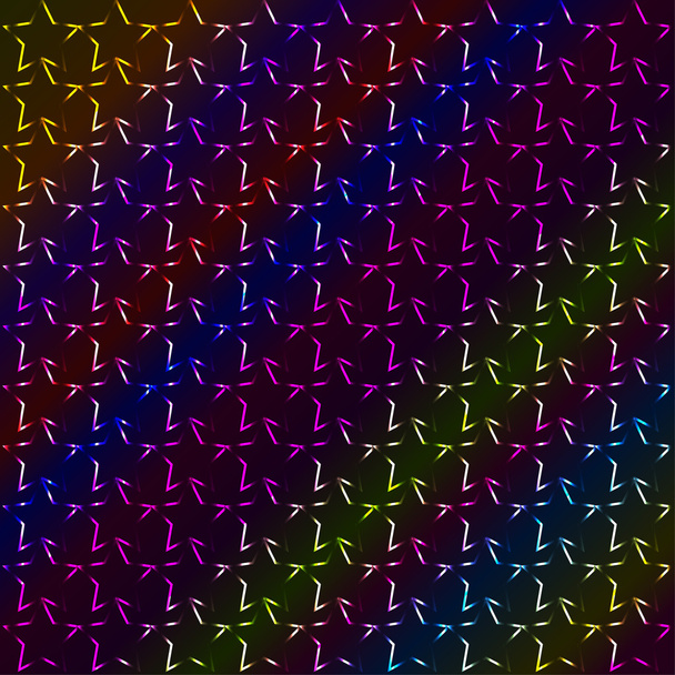 Барвисті неонові лазерні зірки, різнокольоровий фон
 - Вектор, зображення