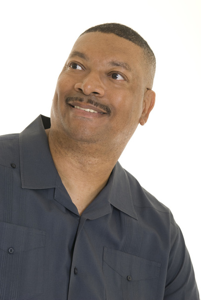 Hymyilevä afroamerikkalainen mies - Valokuva, kuva