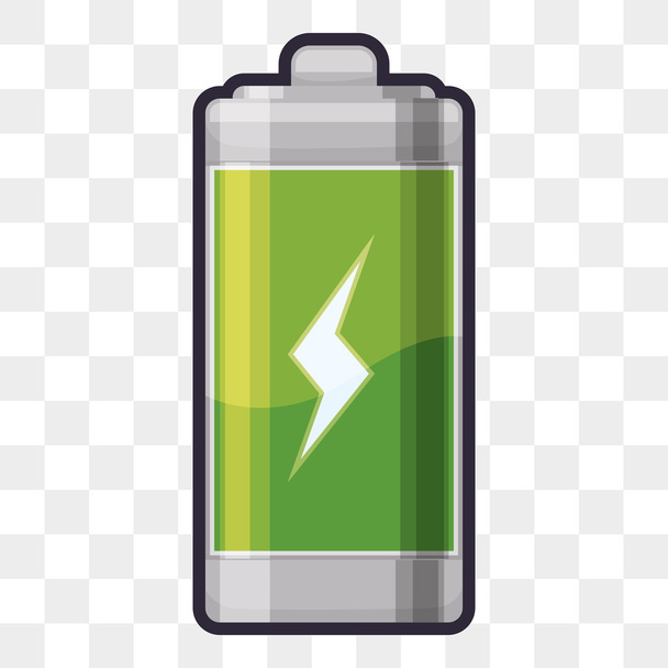 design de ícone de bateria
 - Vetor, Imagem