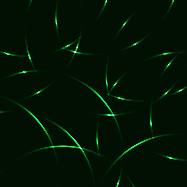 Arcos cruzados láser de neón verde
 - Vector, Imagen