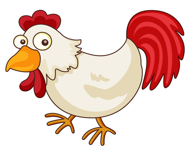 Caricature de poulet
 - Vecteur, image