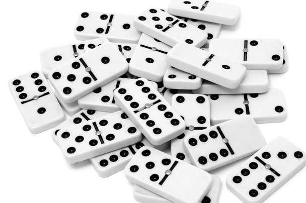 Domino stukken - Foto, afbeelding