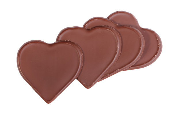 ハート型のチョコレート - 写真・画像