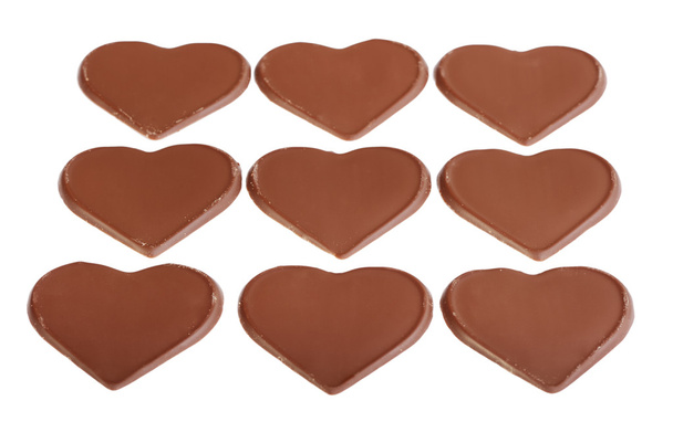 ハート型のチョコレート - 写真・画像