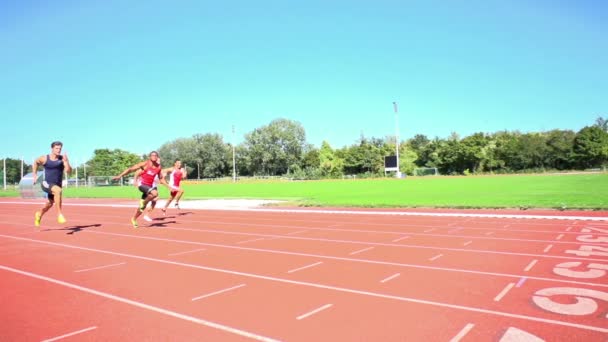 slomo sprint home stretch - Filmati, video