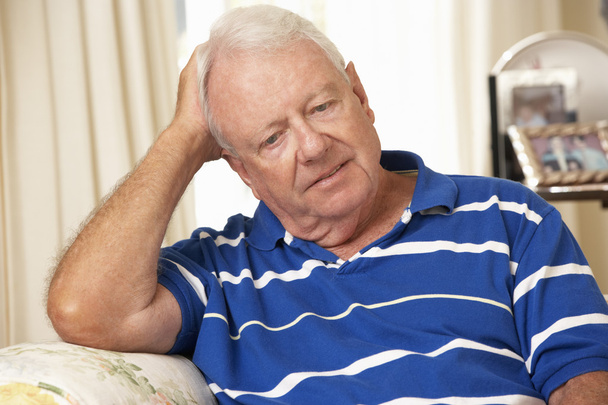 Unhappy Retired Senior Man - Foto, imagen