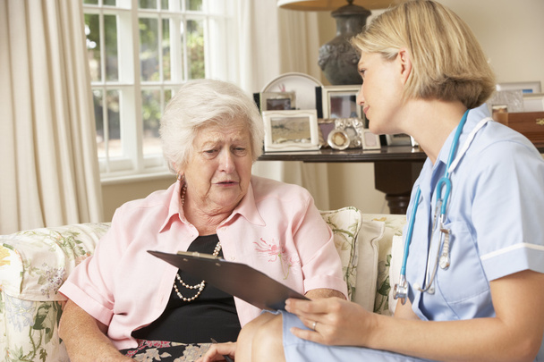 Senior Woman Having Health Check  - Photo, image