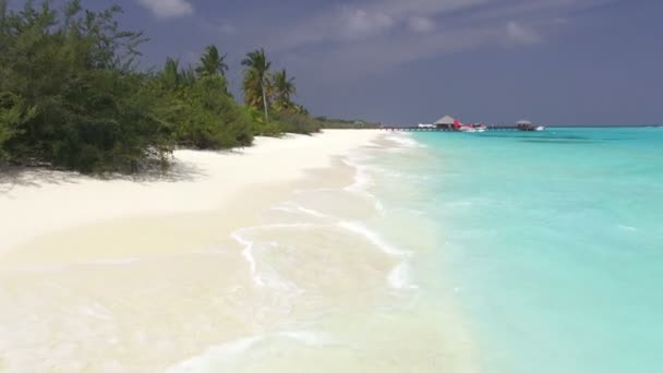 tropische Insel Luftaufnahme schließen - Filmmaterial, Video