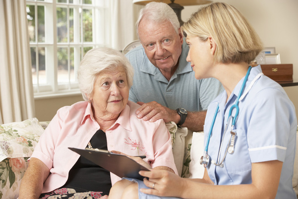 Senior Woman Having Health Check  - Foto, imagen