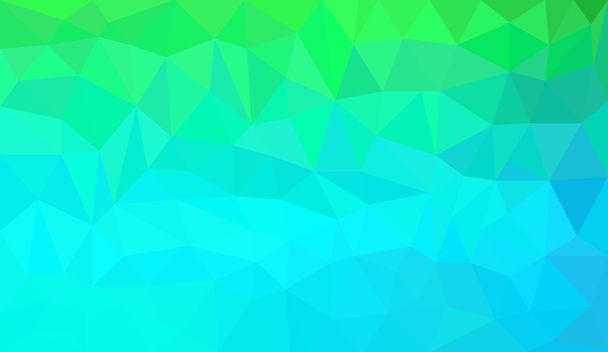 Sininen vihreä Gradient abstrakti monikulmio tausta
 - Vektori, kuva
