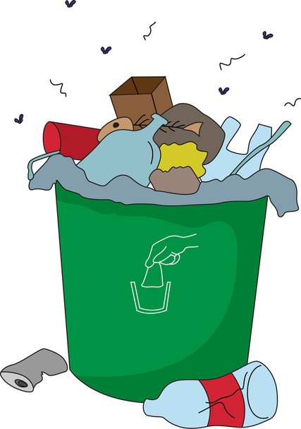 σκουπίδια - Διάνυσμα, εικόνα