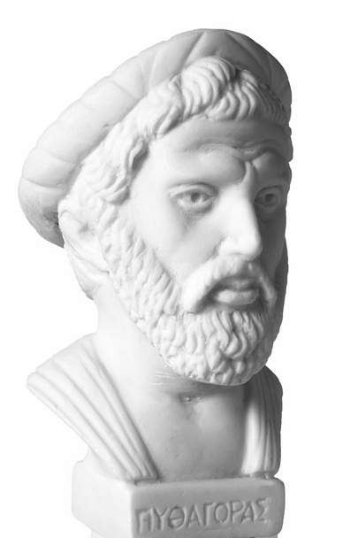 Ο Πυθαγόρας ήταν ένα σημαντικός Έλληνας φιλόσοφος, μαθηματικός, ge - Φωτογραφία, εικόνα