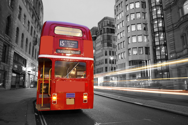 Ônibus mestre da rota de Londres
 - Foto, Imagem