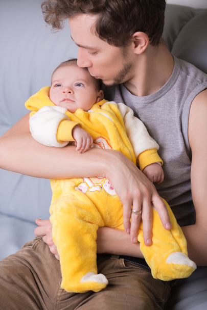 father and baby - Photo, image