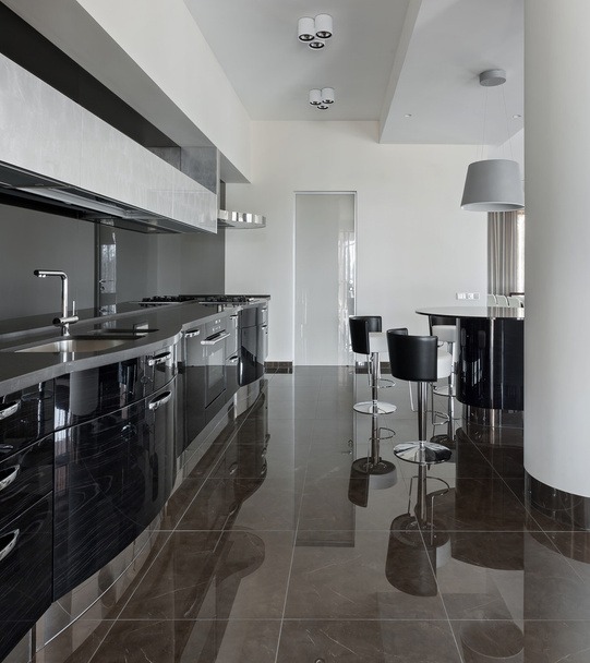 Modern kitchen interior - Foto, Imagem