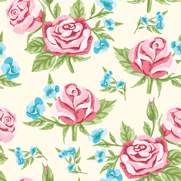 Floral seamless pattern.  - Vector, afbeelding