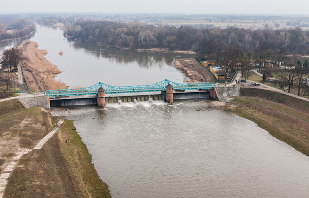 Odra river bridge in Wroclaw - Fotó, kép