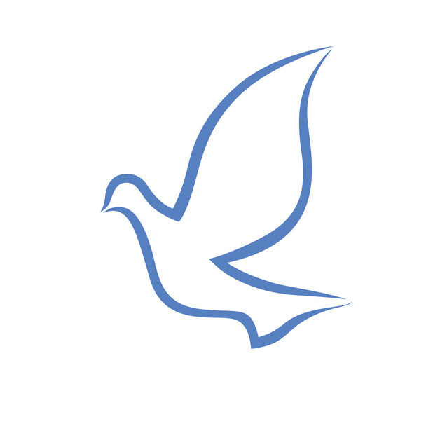 flying bird logo - Vector, Image