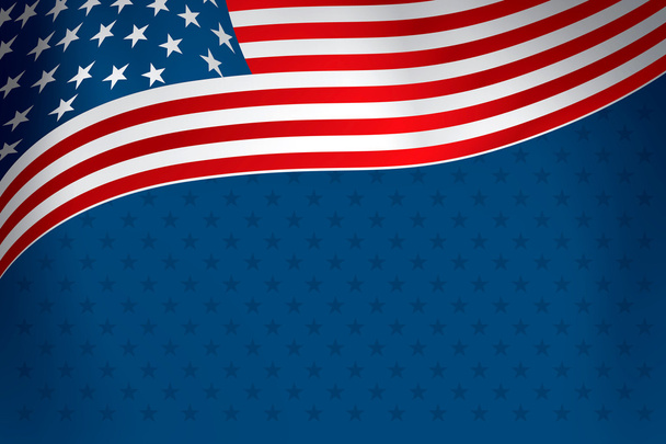 Flag of the United States - Vektor, Bild