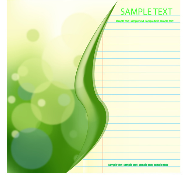 Abstract background composition - vector illustration - Vector, imagen