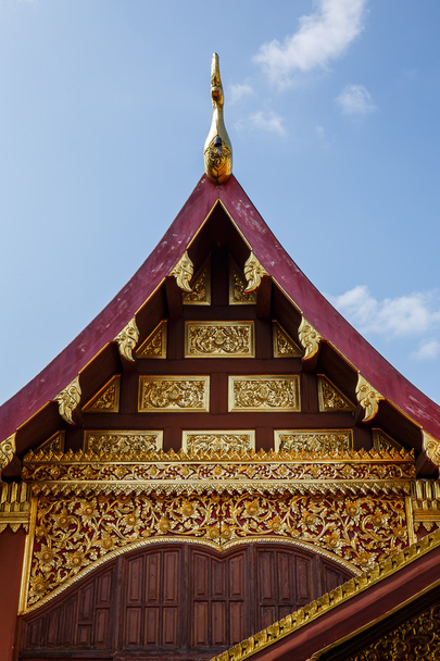 Wat Phra That Cho Hae Temple in Phrae at Thailand - Fotoğraf, Görsel